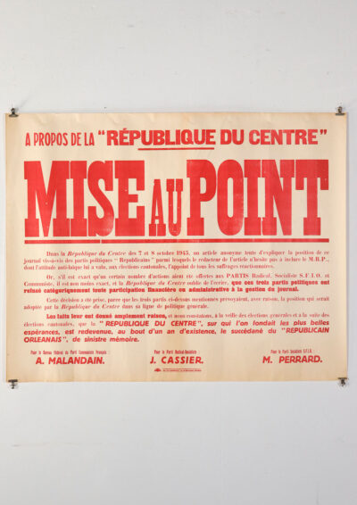 1945's,poster,france,vintage