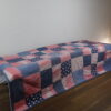 vintage,handmade quilt, flag quilt, USA,patchwork,comforter
