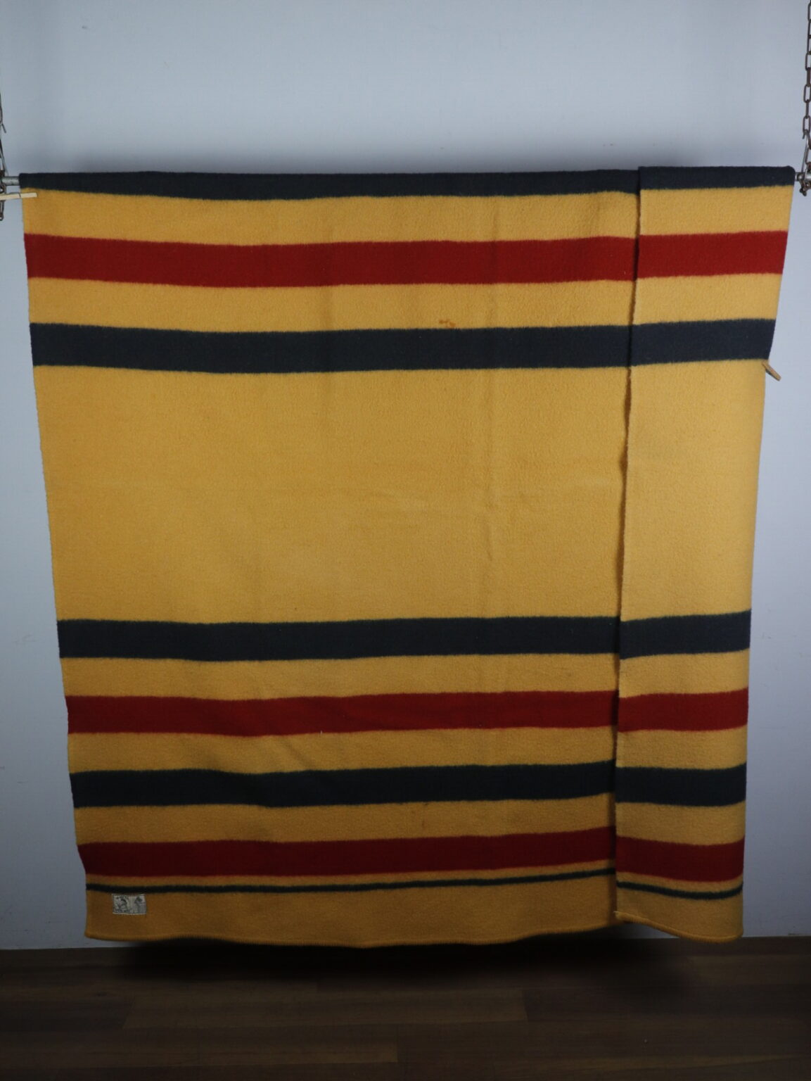 Vintage “EARLY’S of WITNEY” wool horse blanket BROWN. 京都 二条新町の生活雑貨店