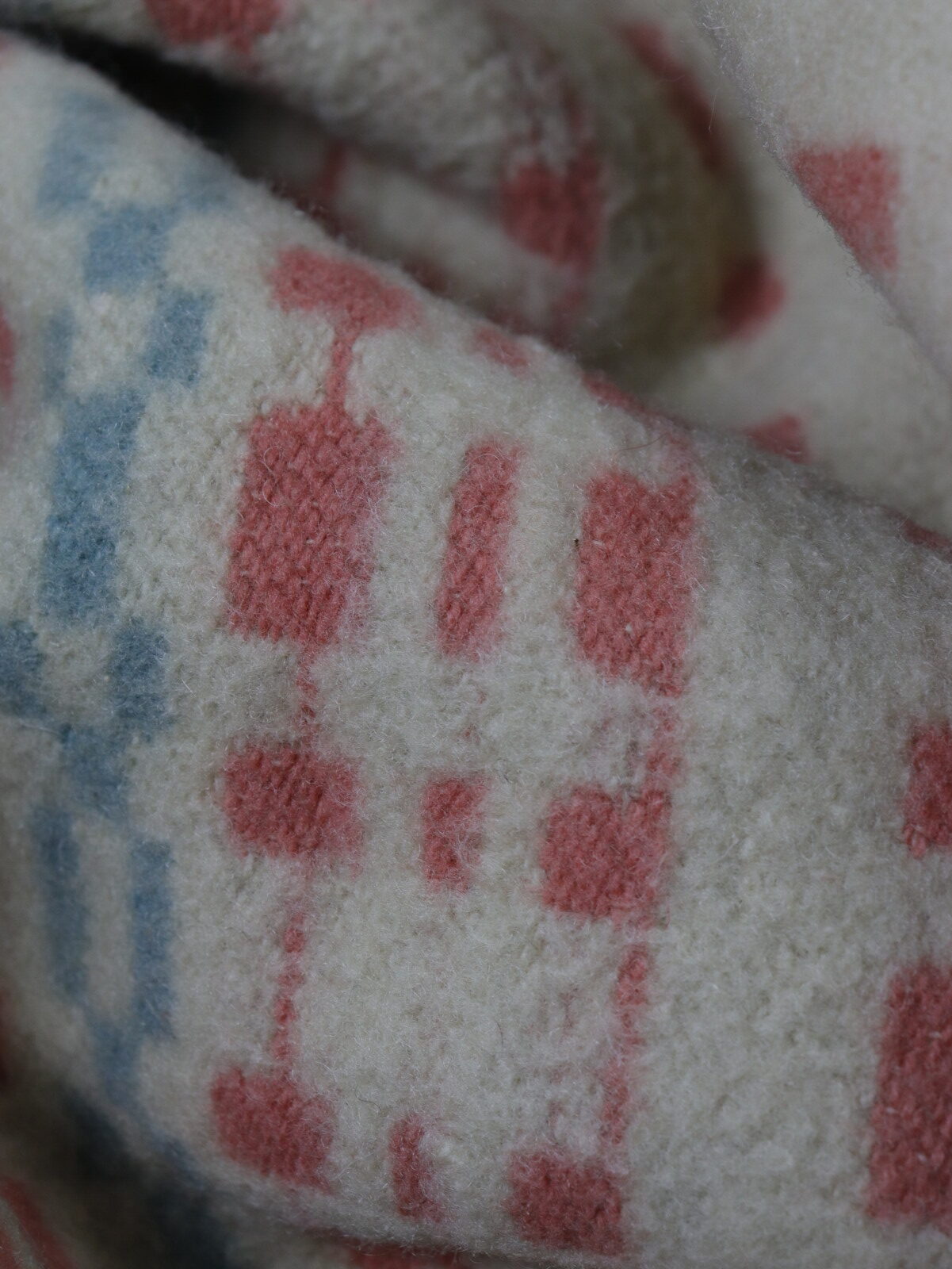 vintage, wool blanket,USA,damaged blanket
