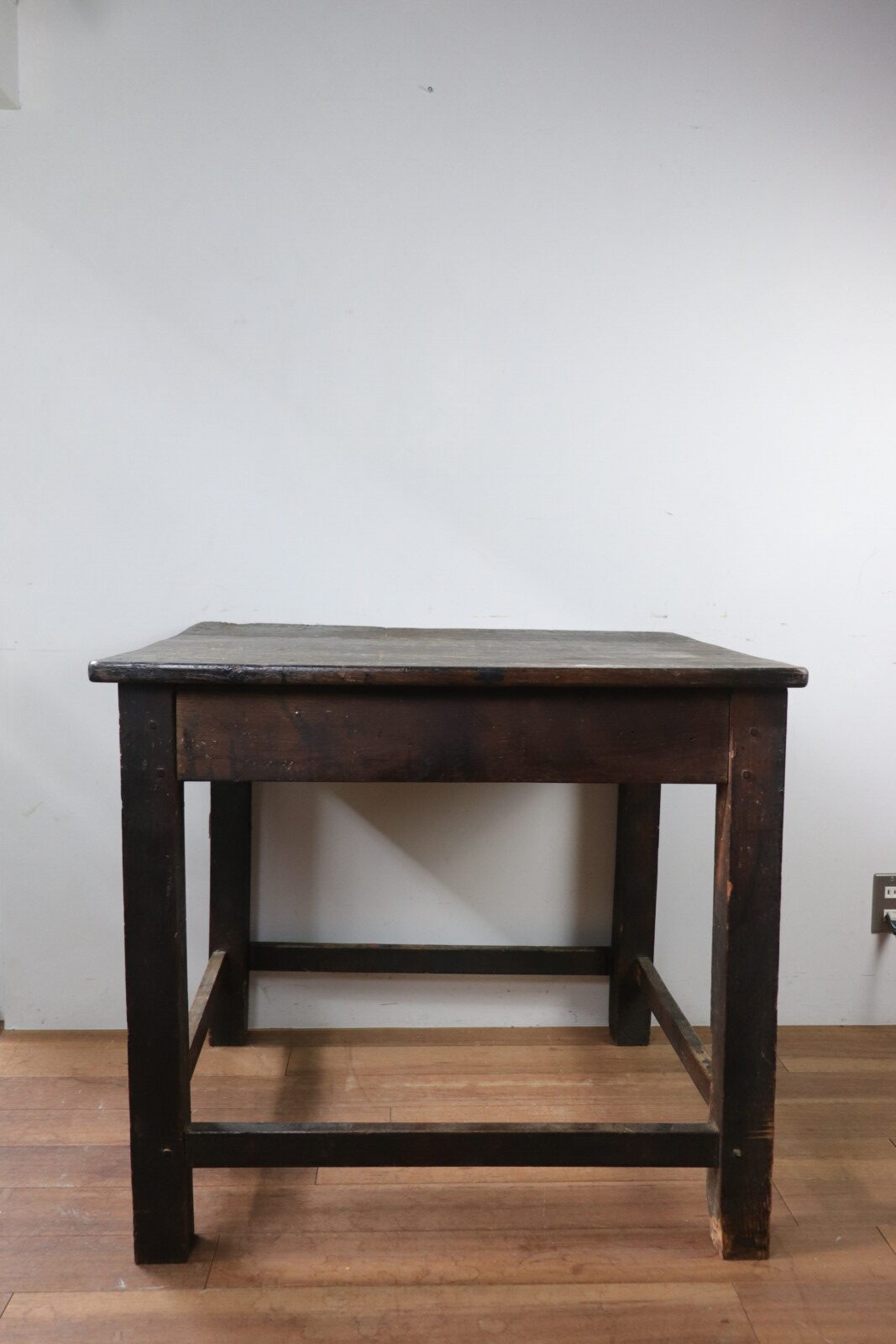 antique,work table,oak wood table,France