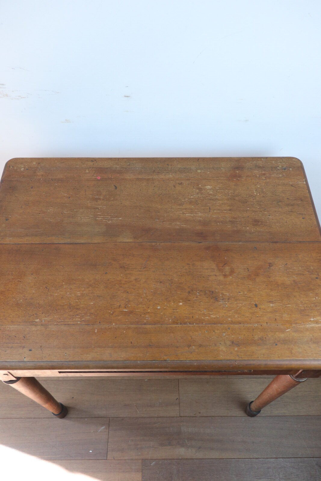 antique,wood table,small table,France