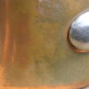 copper pan set of 3,vintage,france,copper pan
