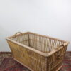 1930's,loundry big size basket,bamboo,basket,France,large basket
