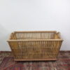 1930's,loundry big size basket,bamboo,basket,France,large basket