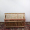 1930's,loundry big size basket,bamboo,basket,France,large basket