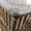 1930's,loundry big size basket,bamboo,basket,France,large basket