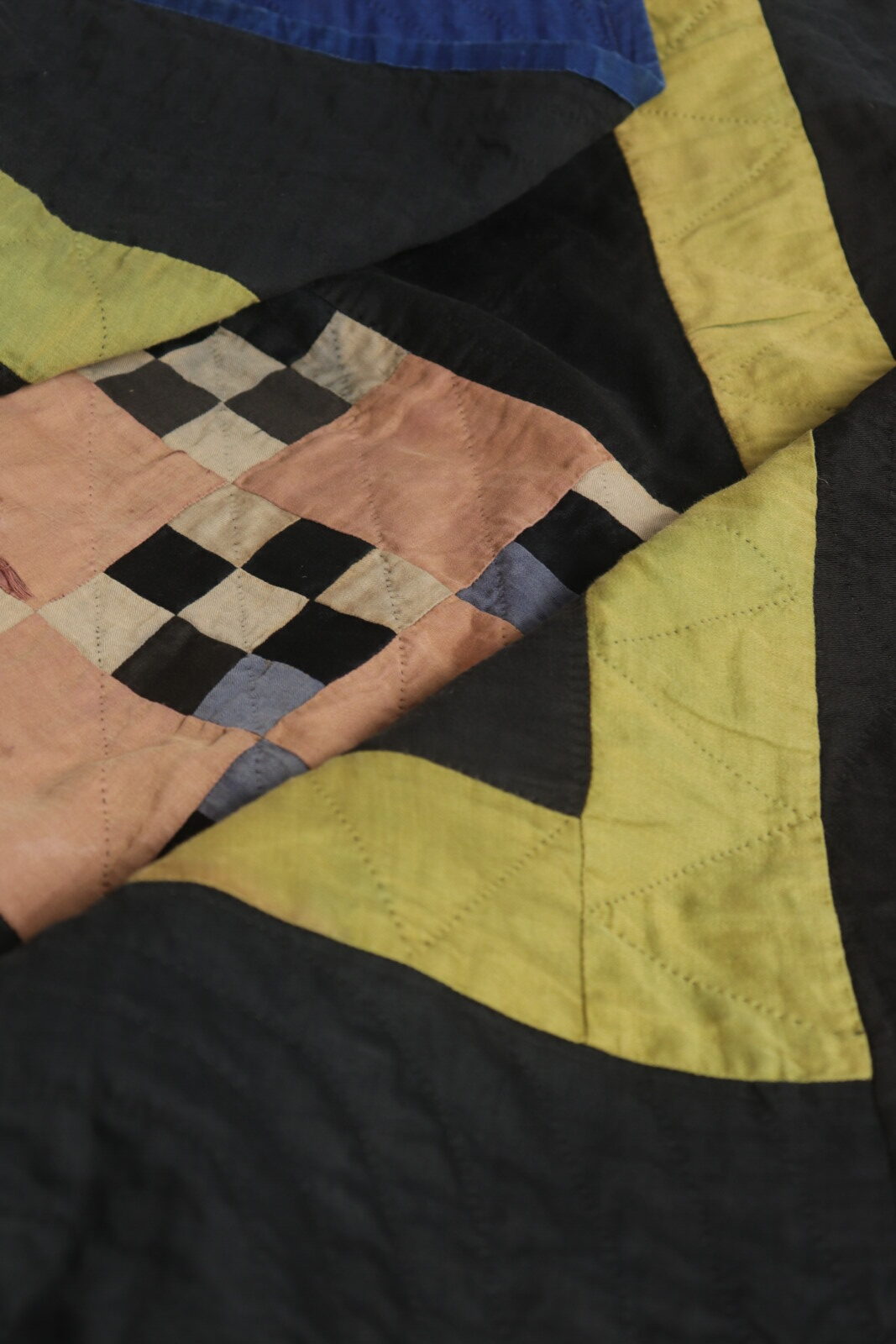 1940's,amish quilt,W9patch quilt,USA,antique,indigo quilt,