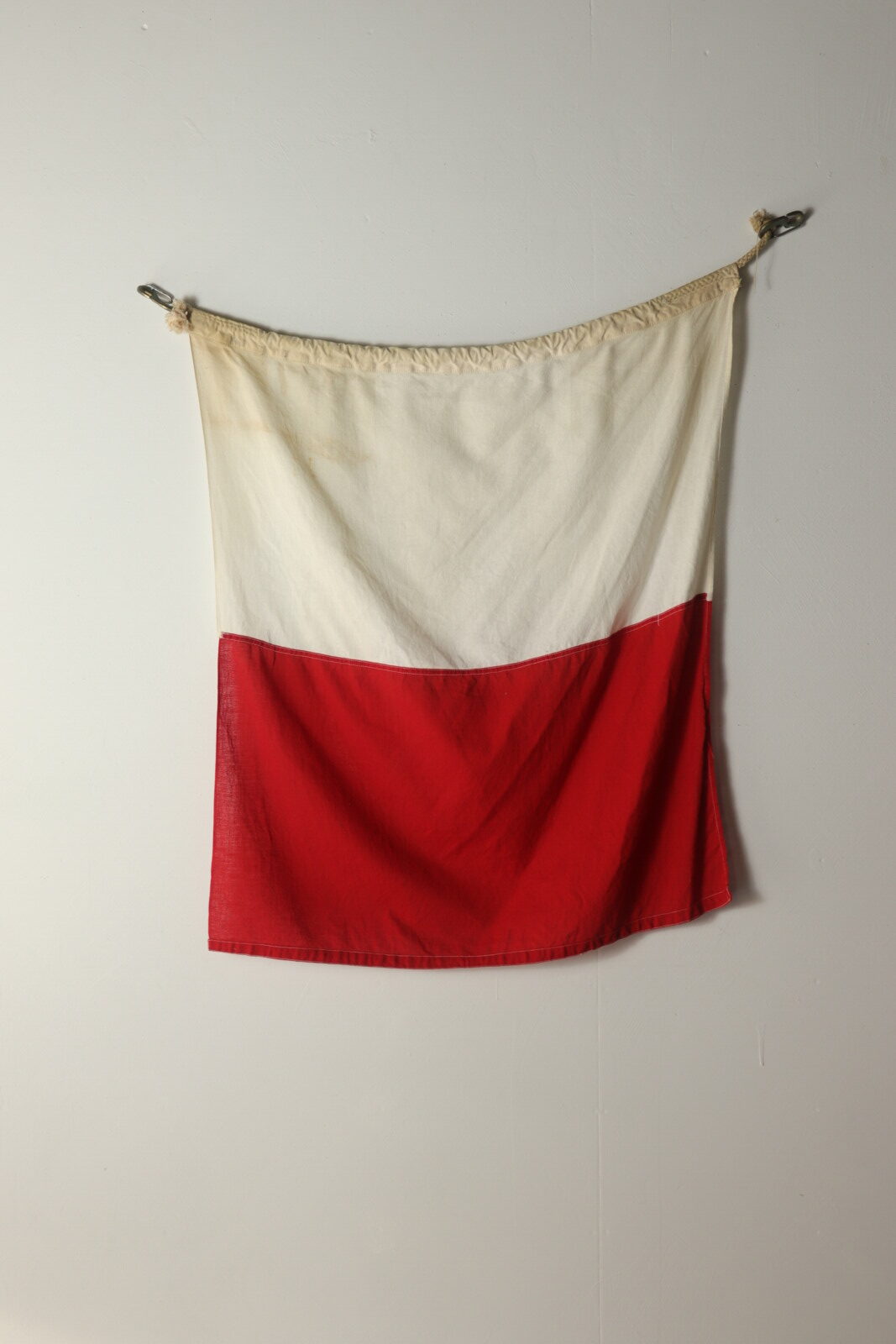 1940's,vintage,cotton code flag,H,USA,Italy
