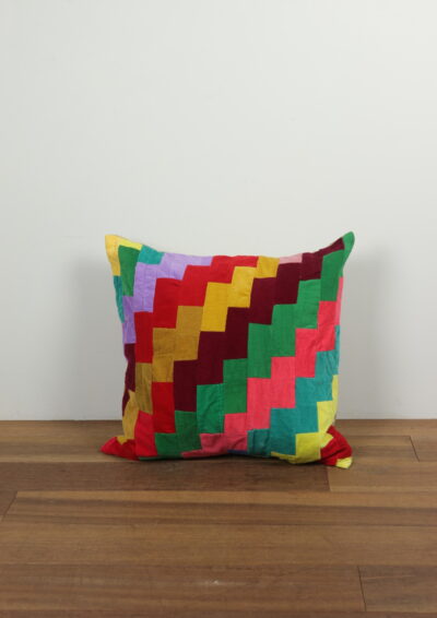 vintage,corduroy patchwork quilt,BROWN.remake,cushion,USA