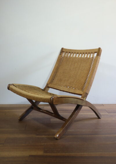 MCM,rope chair,paper code chair,folding chair,lounge chair,yugoslavia