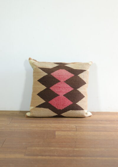 Navajo rug fabric,BROWN.remake cushion,vintage,USA,vintage