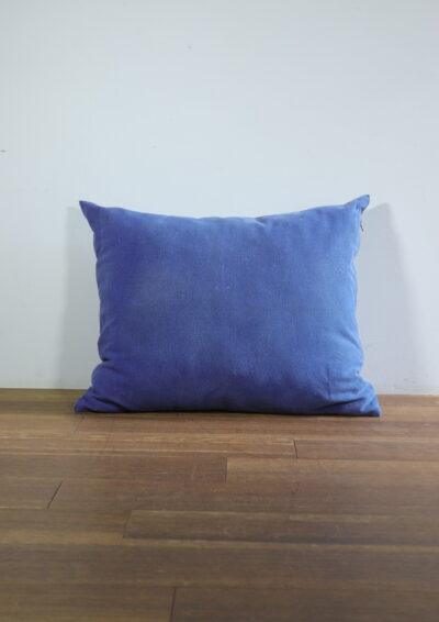 vintage cotton fabric,French cotton fabric, BROWN.remake,cushion,indigo fabric cushion,France
