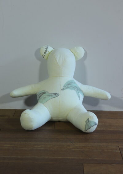 Tokeisou,handmade bear,vintage fabric remake bear,stuffed toy