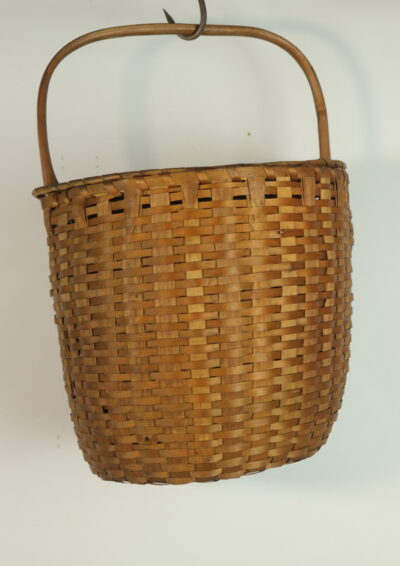 Early1900's,ash splint basket, pie basket,antique,basket,USA,