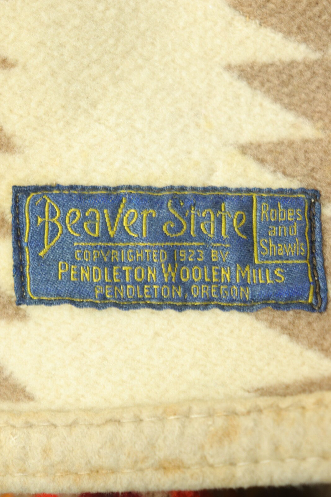 1920's,wool blanket,Pendleton,vintage,antique,USA,chief blanket