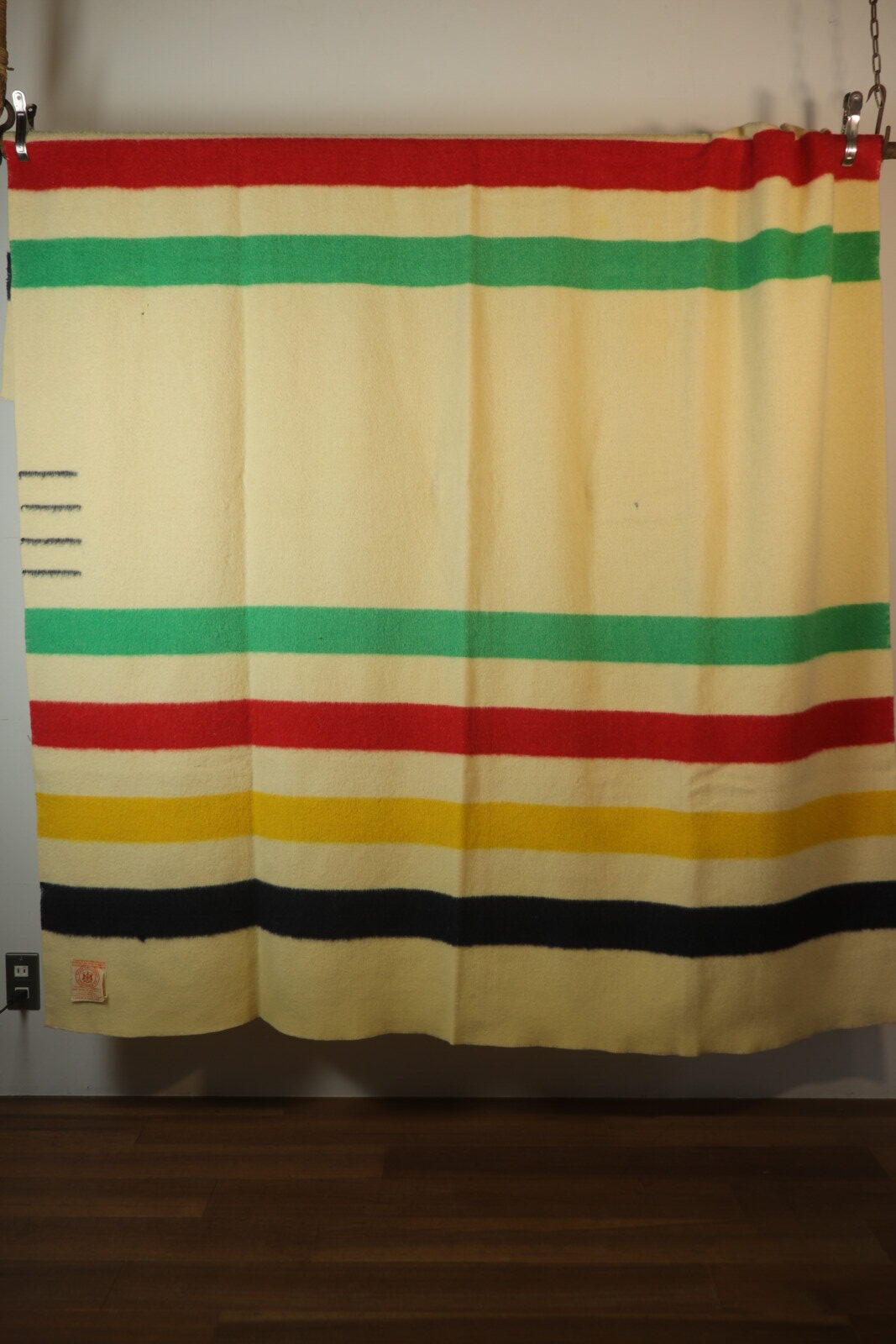 Hudson's bay,Wool blanket,England,Canada,vintage,1950-60's