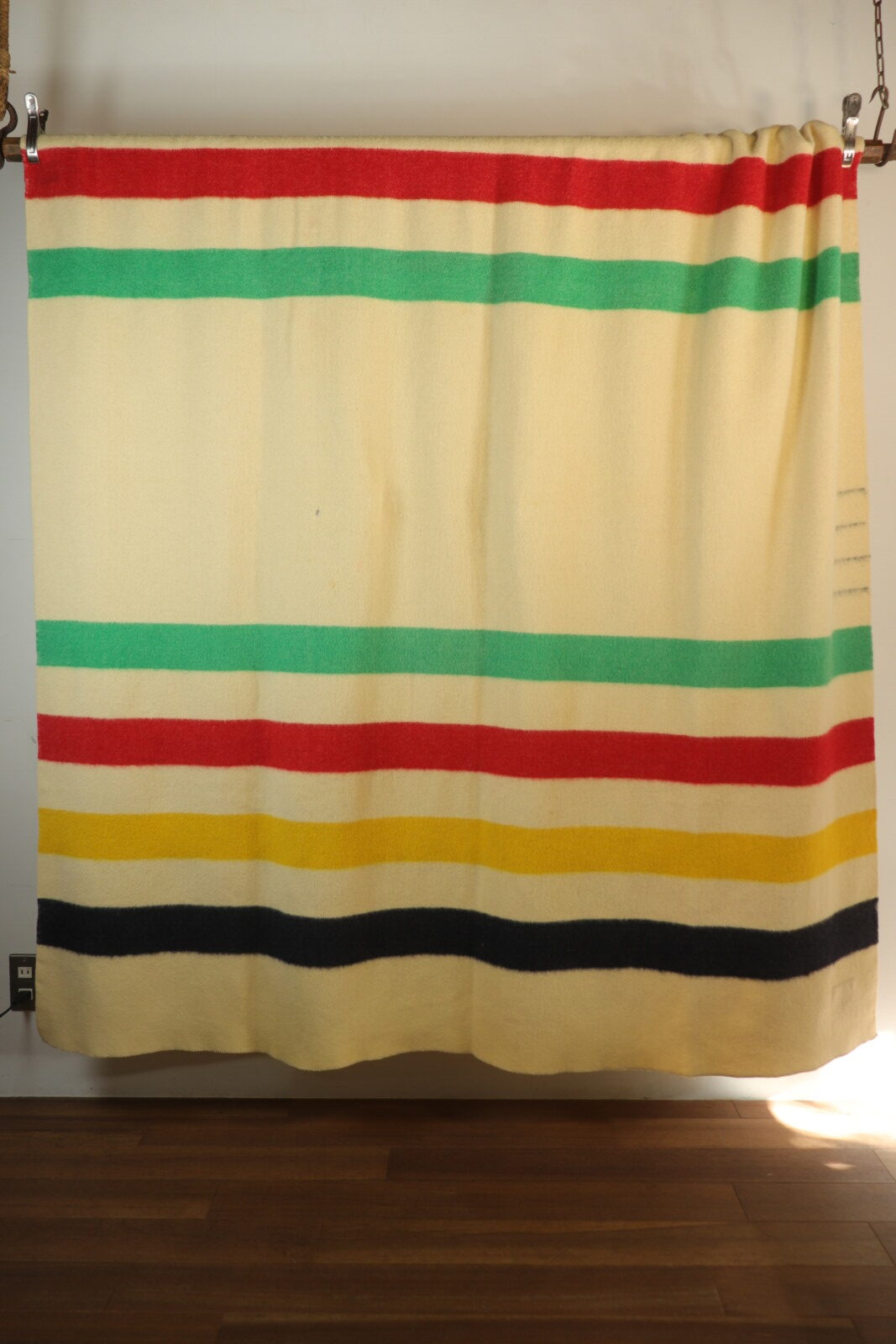 Hudson's bay,Wool blanket,England,Canada,vintage,1950-60's