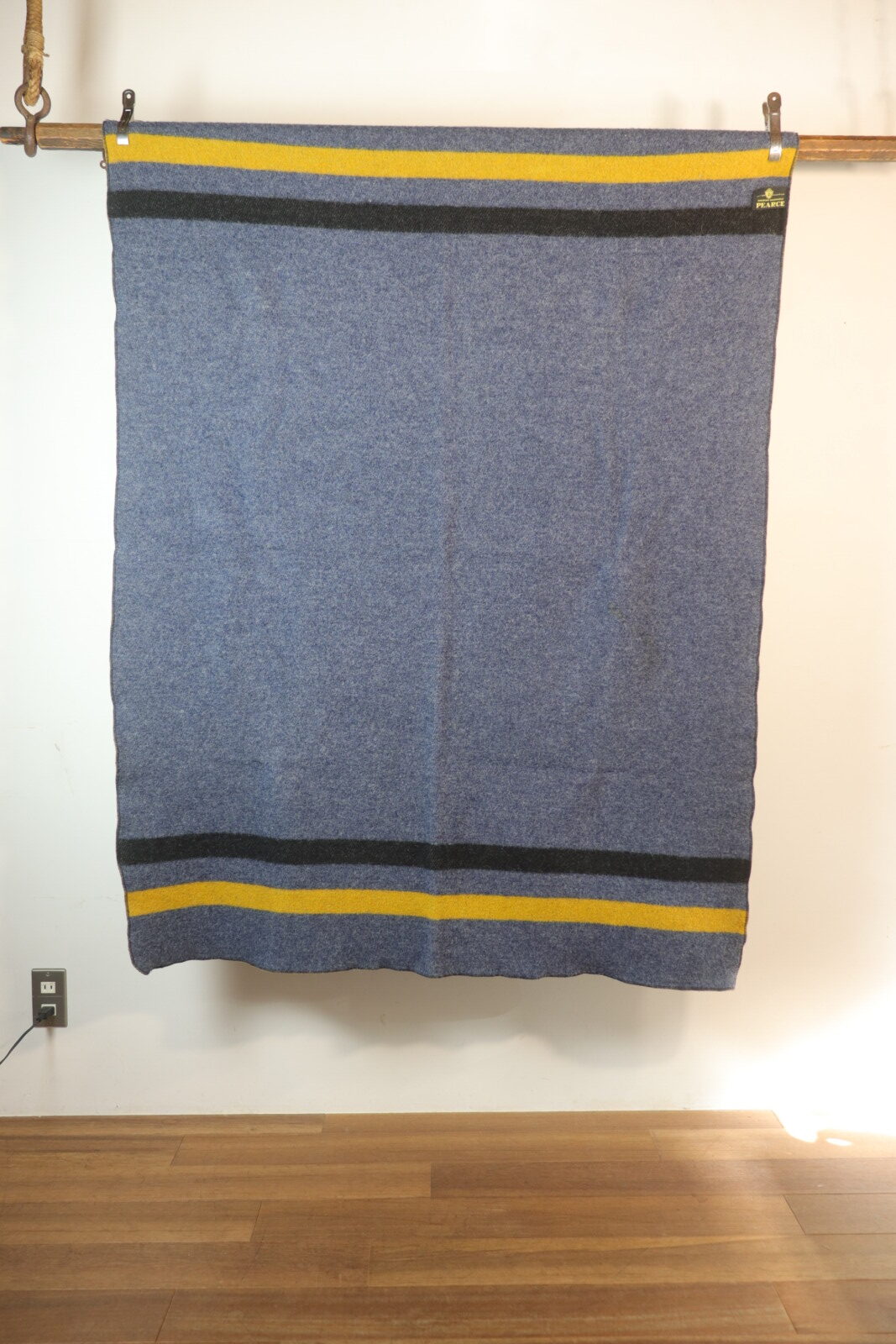 PEARCE blanket,Wool rich,vintage,wool blanket,USA