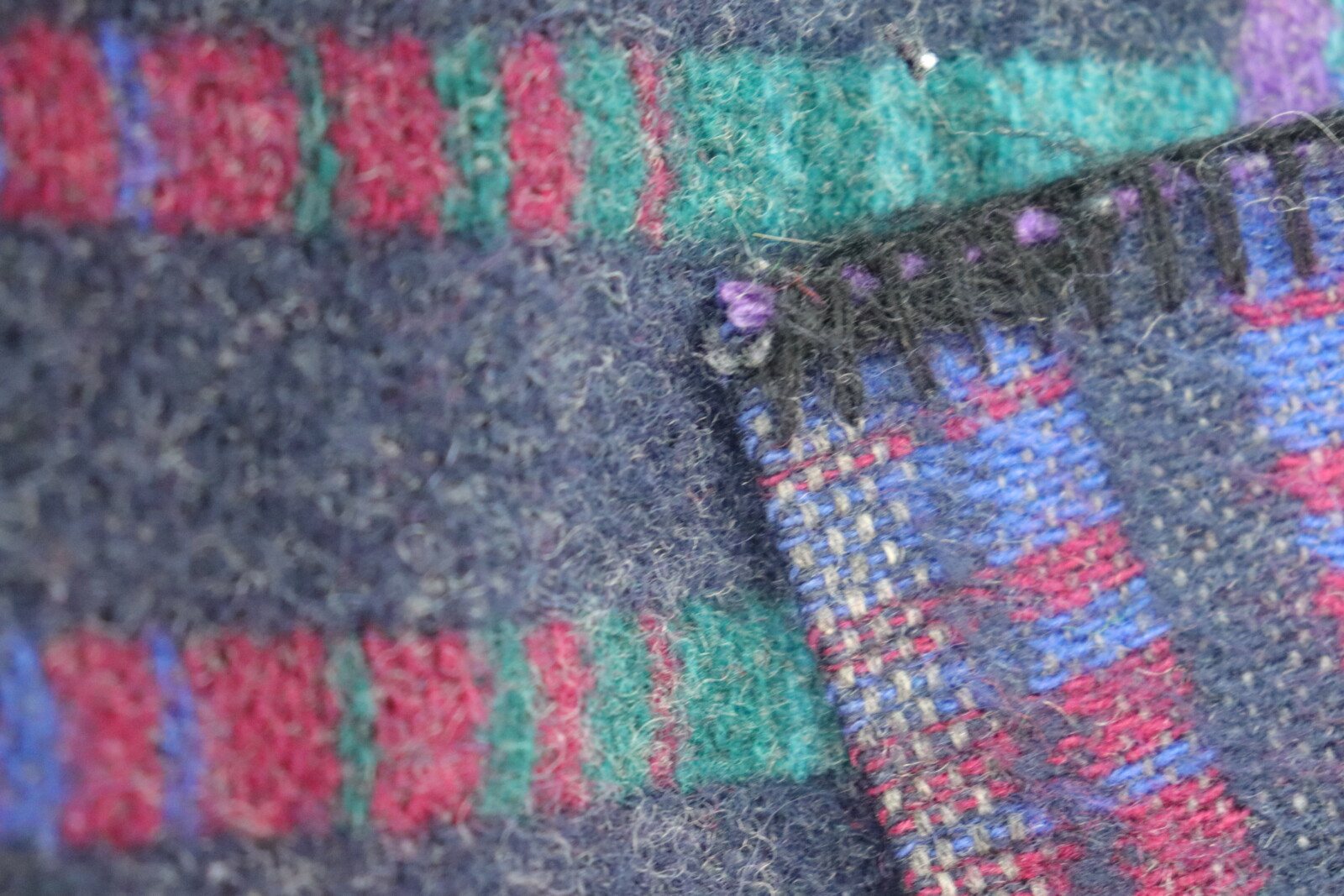 L.L.BEAN,1980's,Wool blanket,USA,vintage