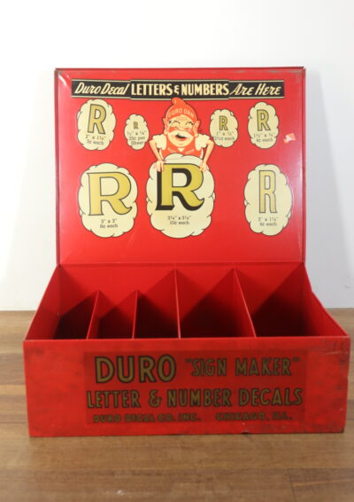 1950-60's,DURO DICAL,metal box,vintage,USA
