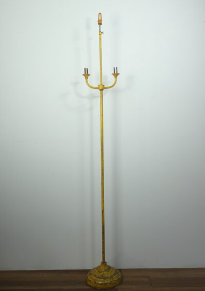 vintage,metal lamp stand,USA,1930-40's