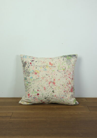 Brown.remake,cushion,paint fabric,used,USA