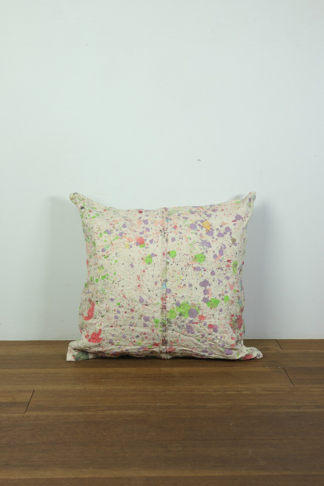 Brown.remake,cushion,paint fabric,used,USA