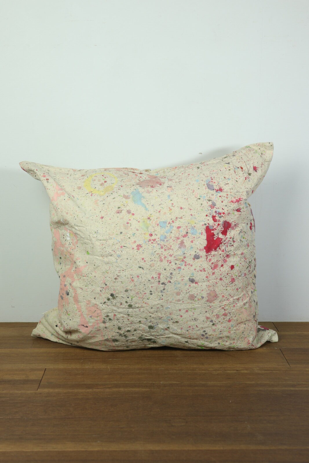 Brown.remake,cushion,paint fabric,used,USA