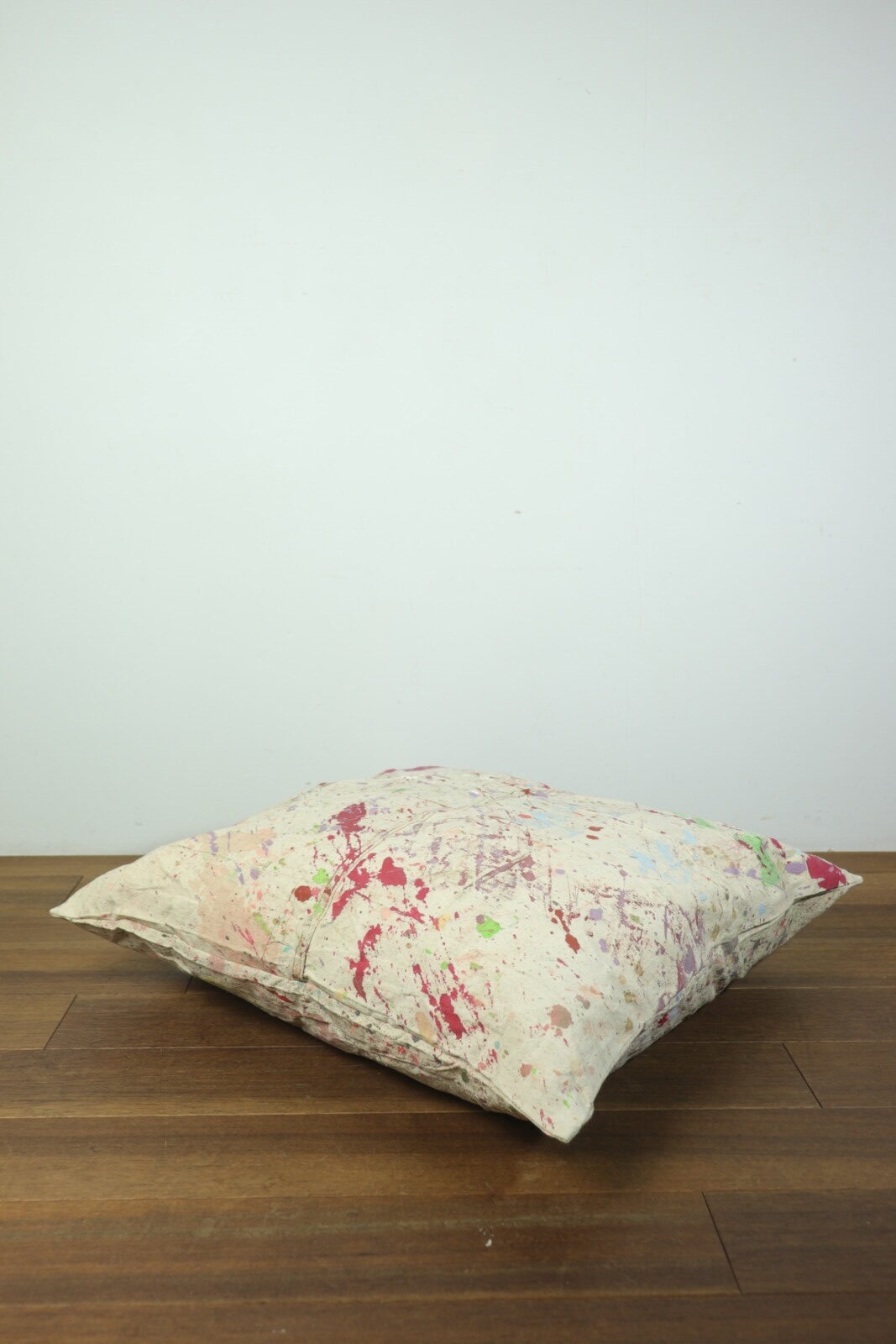 Brown.remake,cushion,paint fabric,used,USA