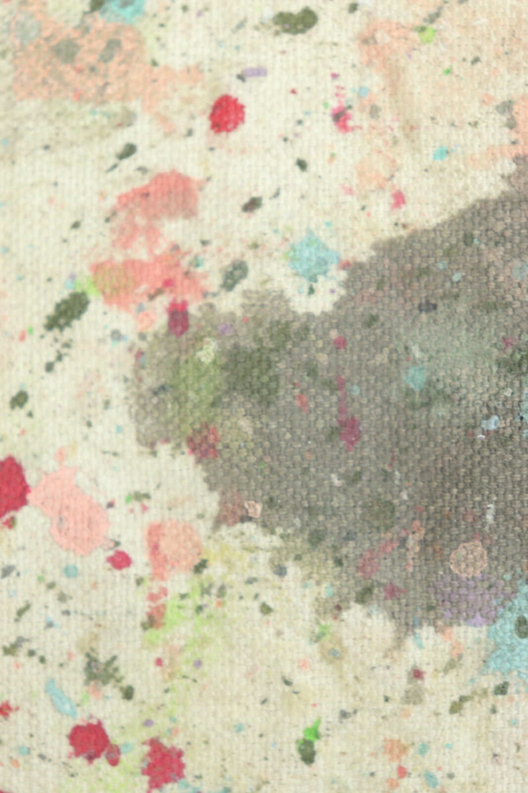 Brown.remake,cushion,paint fabric,used,USA