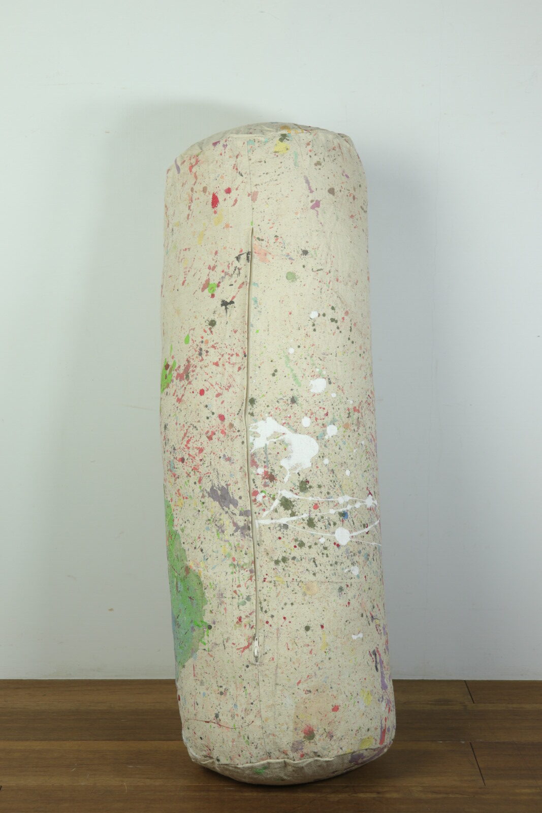 Brown.remake,cushion,paint fabric,used,USA