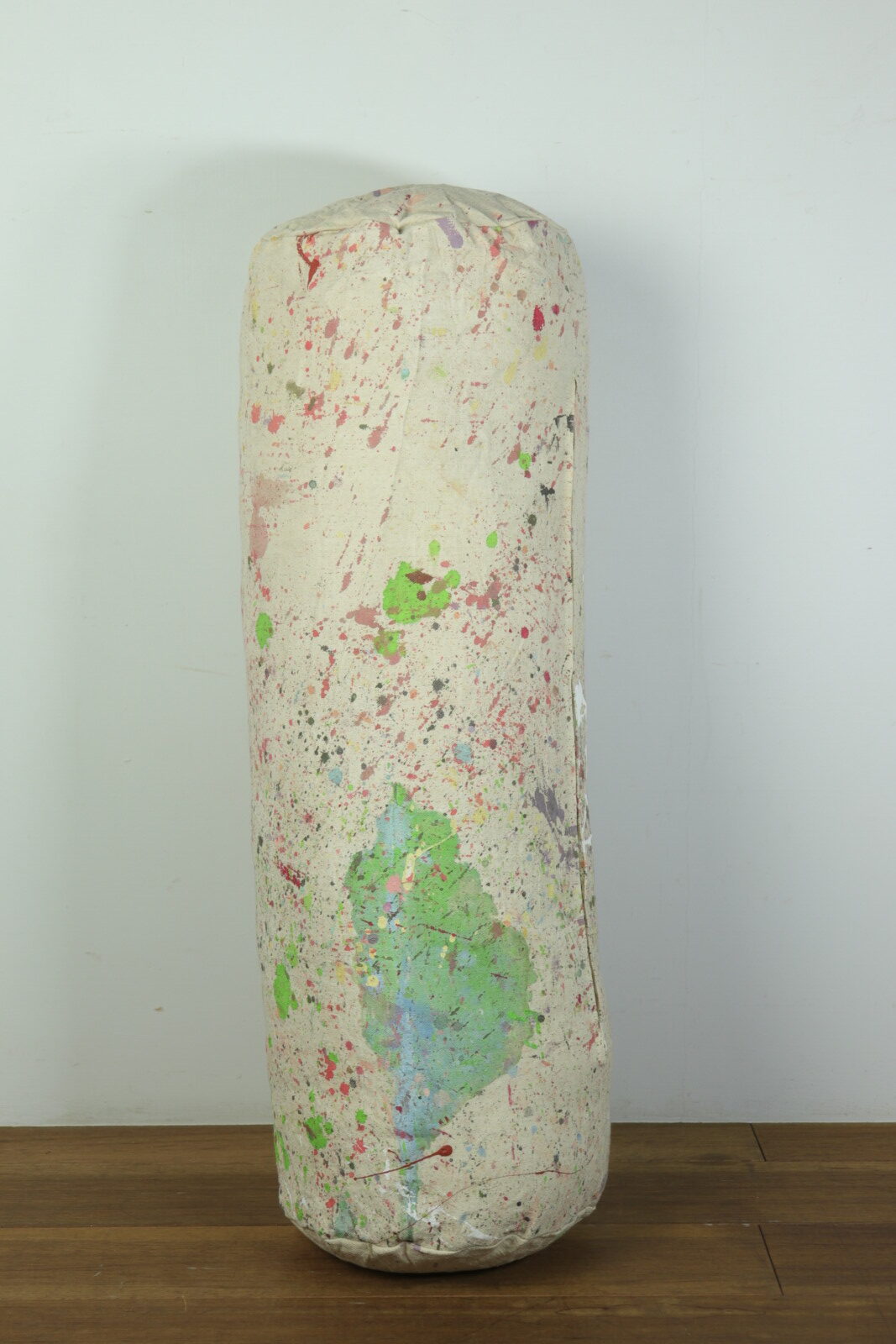 Brown.remake,cushion,paint fabric,used,USA