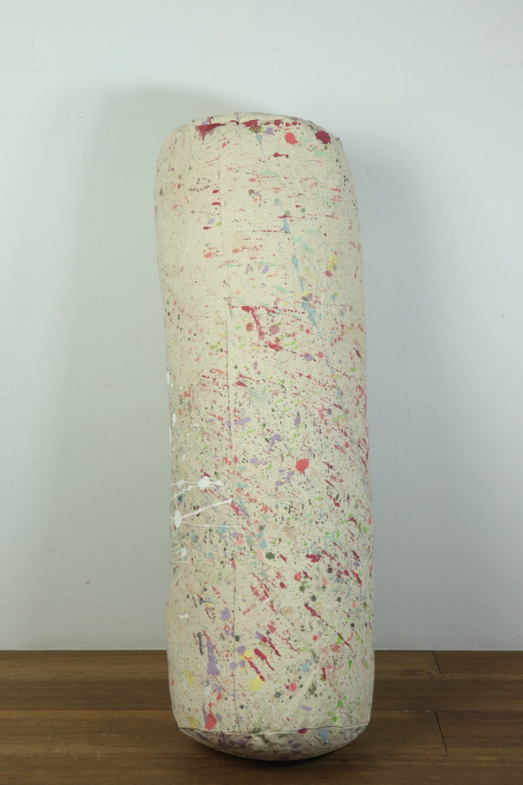 Brown.remake,cushion,paint fabric,used,USA