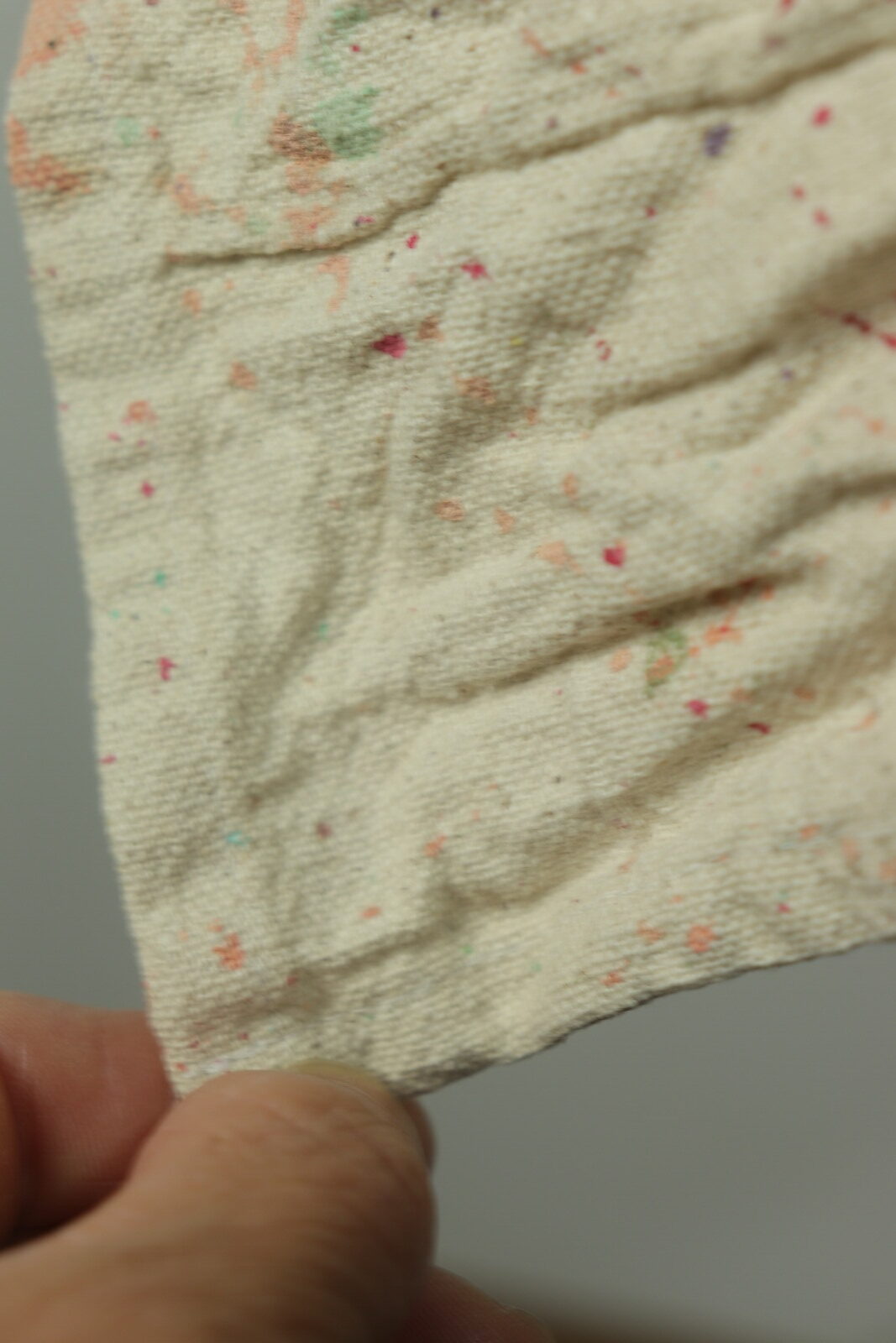 paint fabric,used,Brown.remake,apron,USA