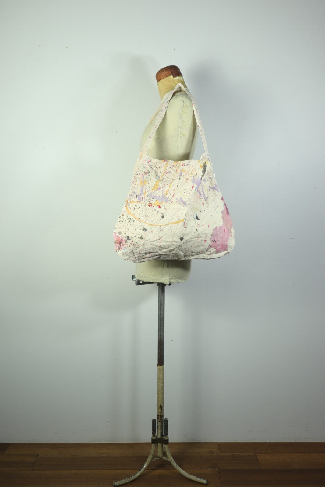 Brown.remake,Bag,paint fabric,used,USA