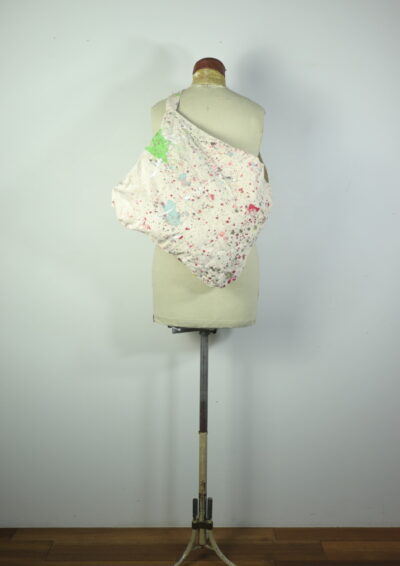 Brown.remake,Bag,paint fabric,used,USA