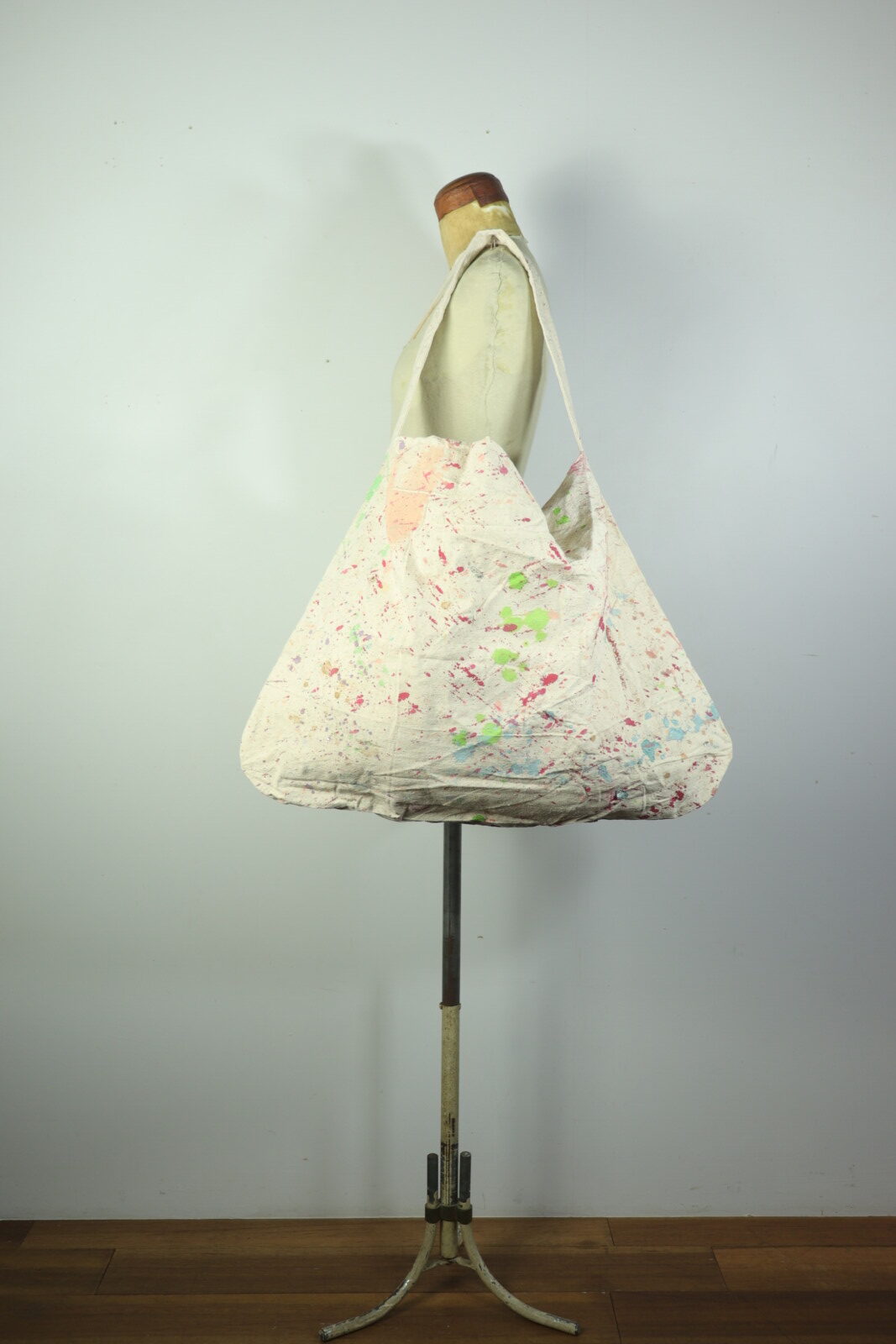 Brown.remake,Bag,paint fabric,used,USA