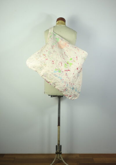 Brown.remake,Bag,paint fabric,used,USA