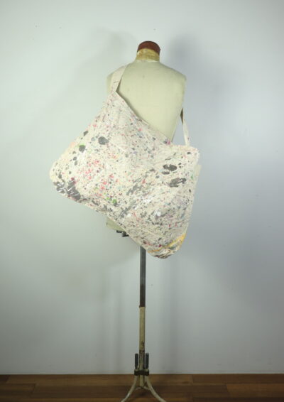 Brown.remake,Bag,paint fabric,used,USA