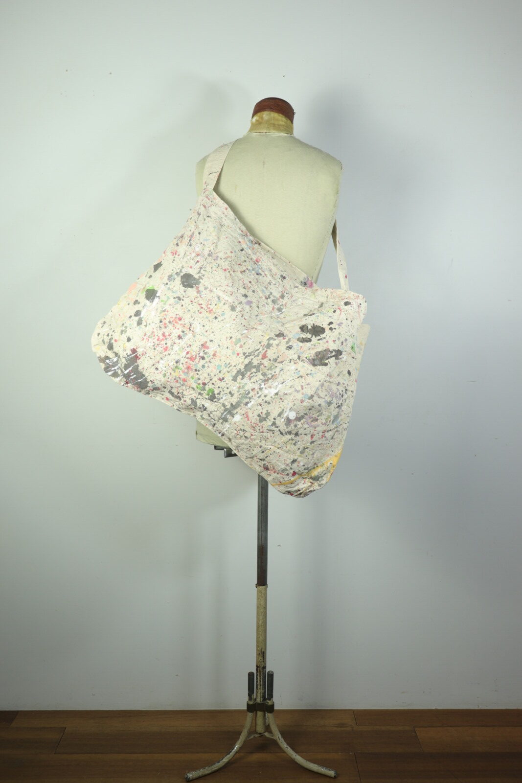 Brown.remake,Bag,paint fabric,used,USA