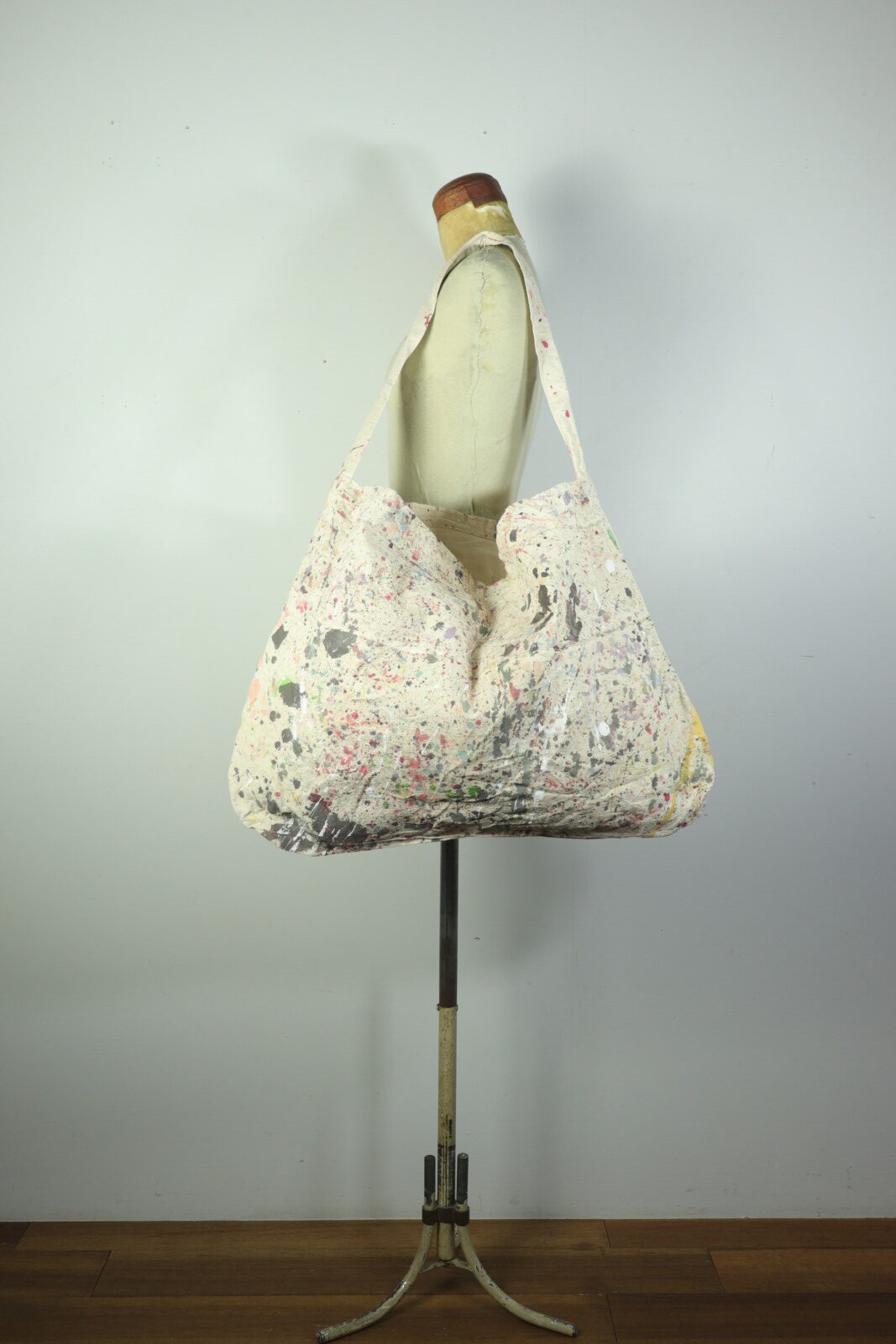 Brown.remake,Bag,paint fabric,used,USA