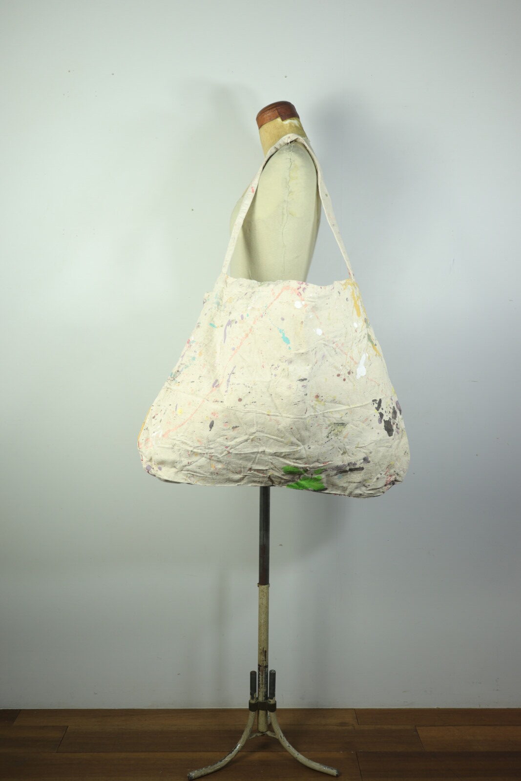 Brown.remake,Bag,paint fabric,used,USA