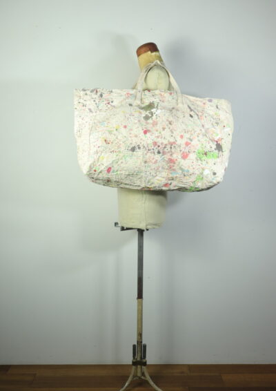 Brown.remake,Bag,paint fabric,used,USA