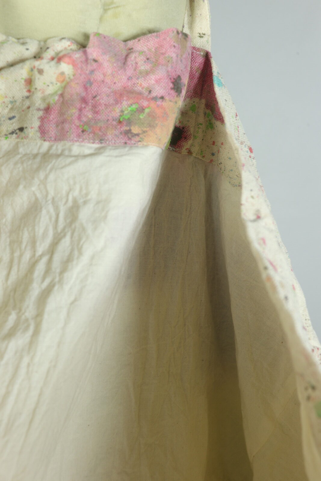 Brown.remake,Bag,paint fabric,used,USA