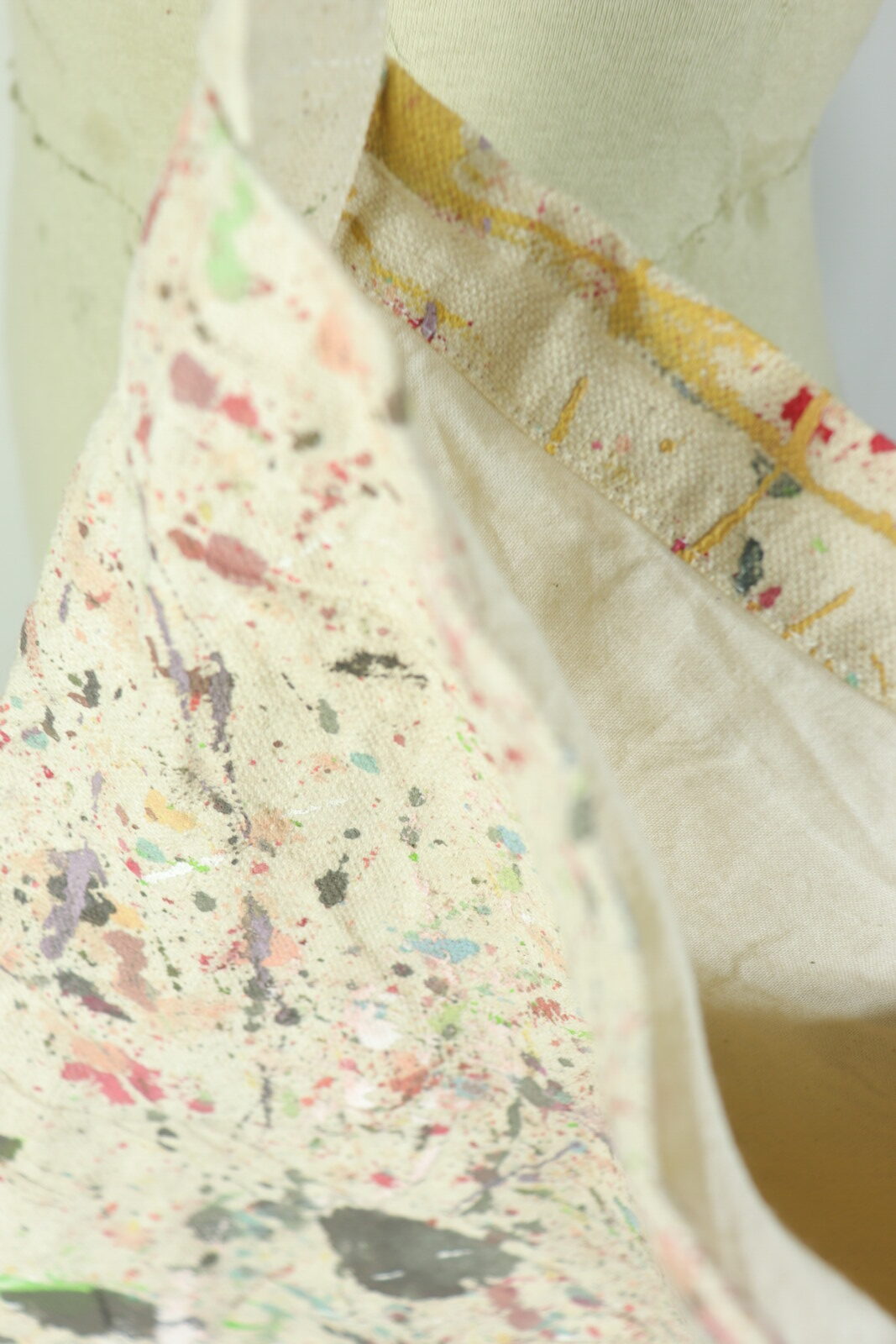 Brown.remake,Bag,paint fabric,used,USA