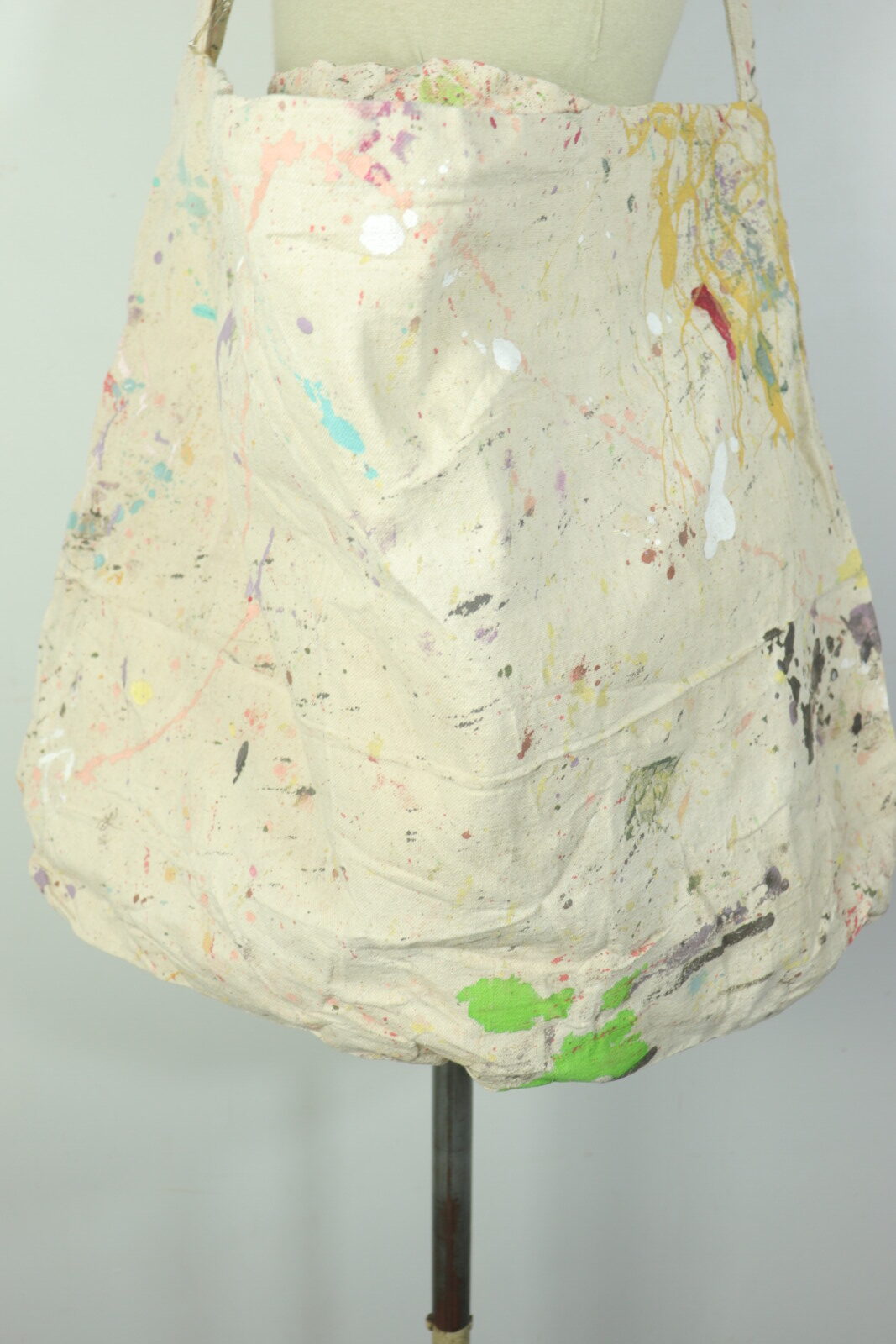 Brown.remake,Bag,paint fabric,used,USA