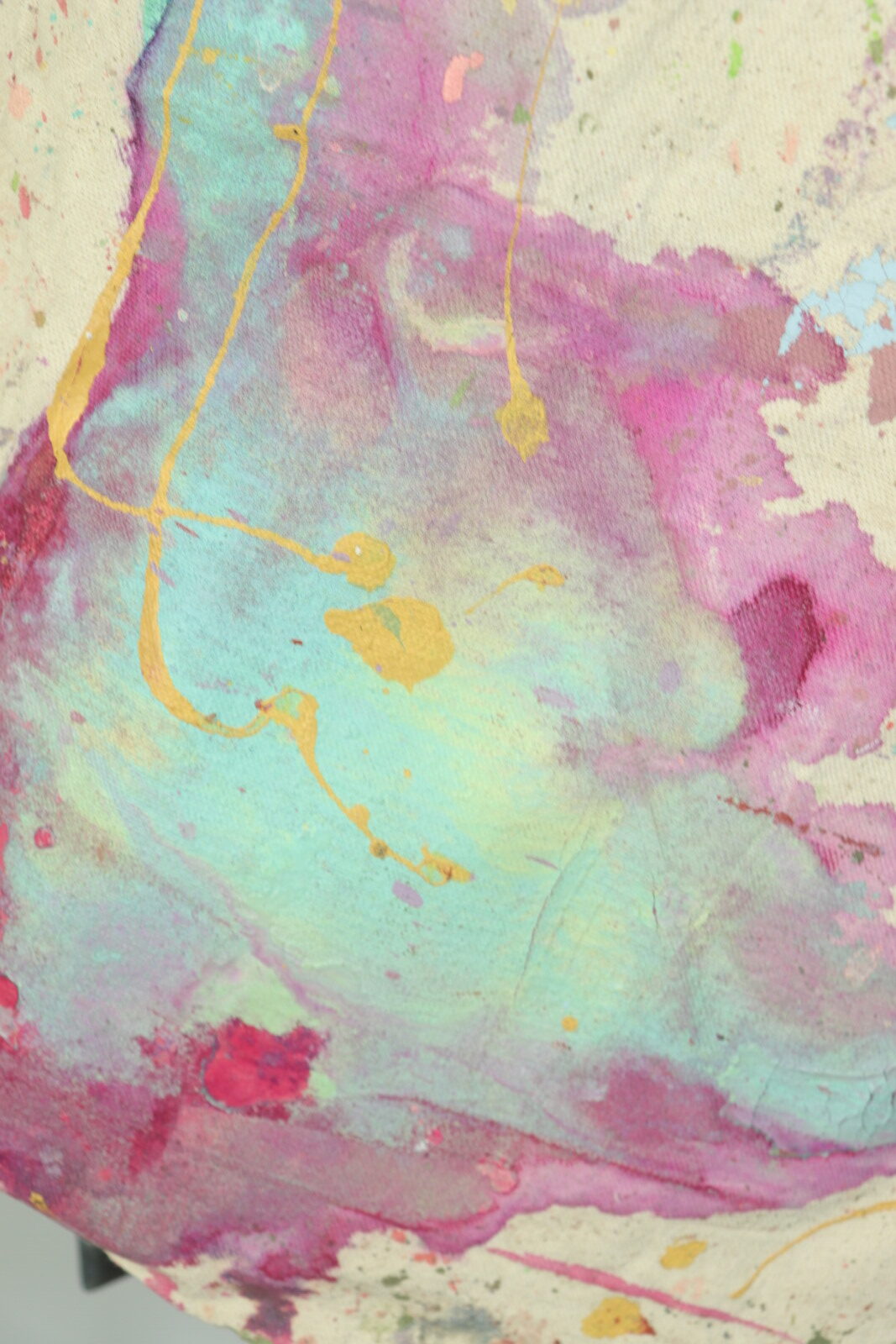 Brown.remake,Bag,paint fabric,used,USA