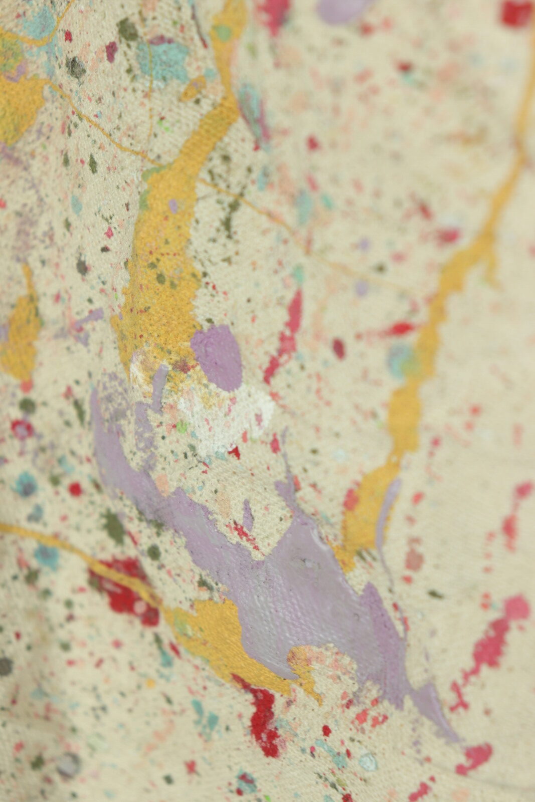 Brown.remake,Bag,paint fabric,used,USA