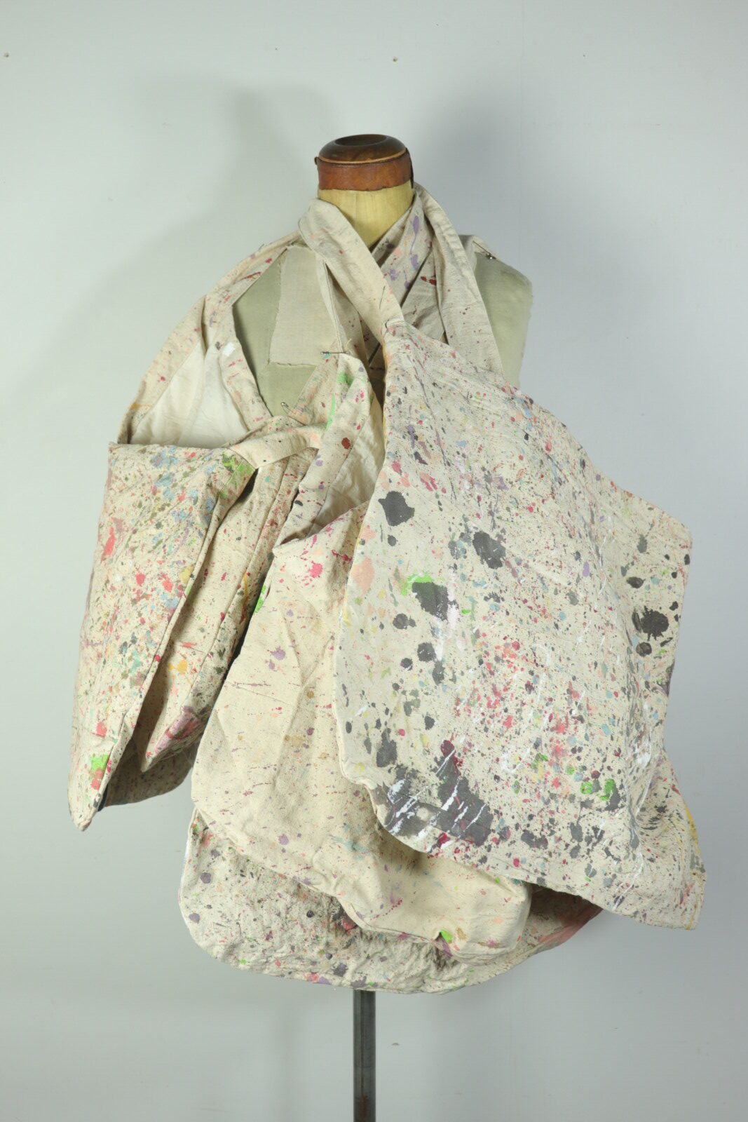 Brown.remake,Bag,paint fabric,used,USA